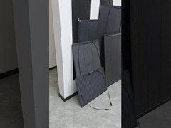 Painel solar semi-flexível de superfície de 150W ETFE para desempenho à prova de água e poeira