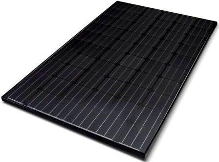250w 29.5V Full Black Solar Black Células solares policristalinas IP65