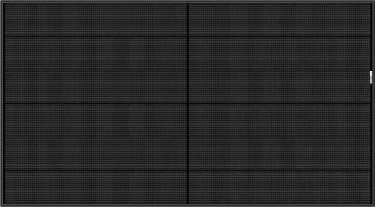 300w 36,2V Painéis solares fotovoltaicos pretos Painéis solares policristalinos