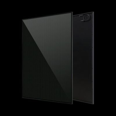 Linksun 310w Painéis solares pretos puros Módulo Pv policristalino