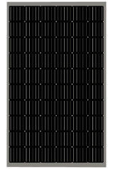 320w Panéis fotovoltaicos solares pretos Anodizado Alumínio Alumínio Alumínio