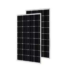 100w Pequenos painéis solares portáteis 18.2V Células solares monocristalinas