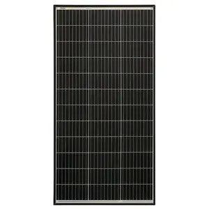160 Watt 11 kg Pequenos painéis solares portáteis monocristalinos Para carregamento de baterias de 12v