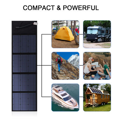 Painel solar dobrável à prova d'água de 120 W