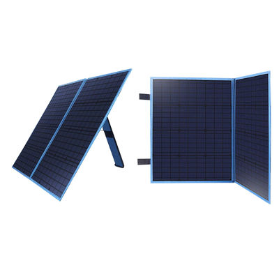 Painéis solares portáteis de 100 W para acampamento