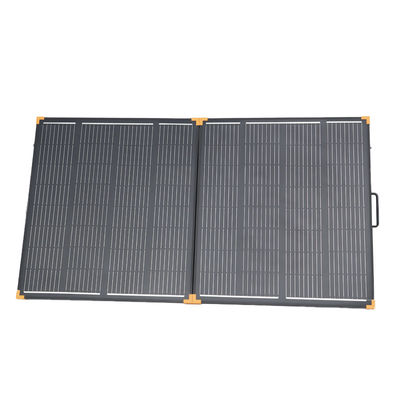 Painel solar plegável de 160W certificado CE para atividades ao ar livre e viagens