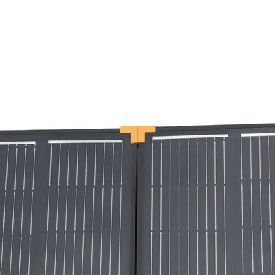 Painel solar plegável de 160W certificado CE para atividades ao ar livre e viagens
