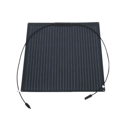 Painel solar flexível de 60W com superfície de ETFE e fácil instalação
