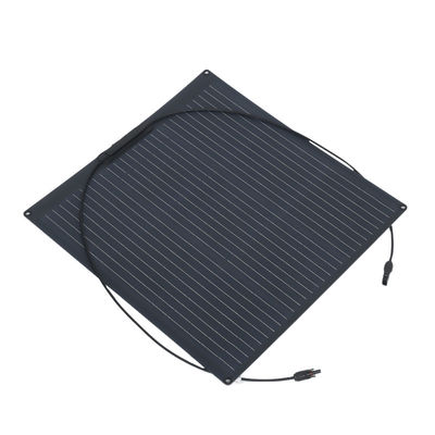 Painel solar flexível de 60W com superfície de ETFE e fácil instalação