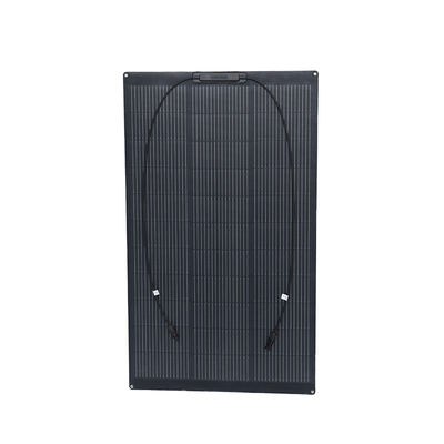 ETFE Superficie 100W Painel Solar Flexível Negro para Off Grid
