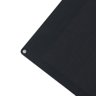 ETFE Superficie 100W Painel Solar Flexível Negro para Off Grid
