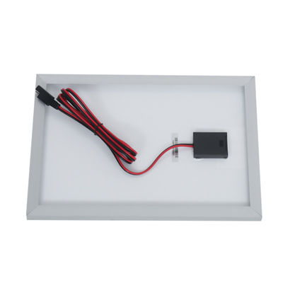 Painel Solar Mono de 10 W compacto e leve para carregar pequenos dispositivos e baterias de 12 V