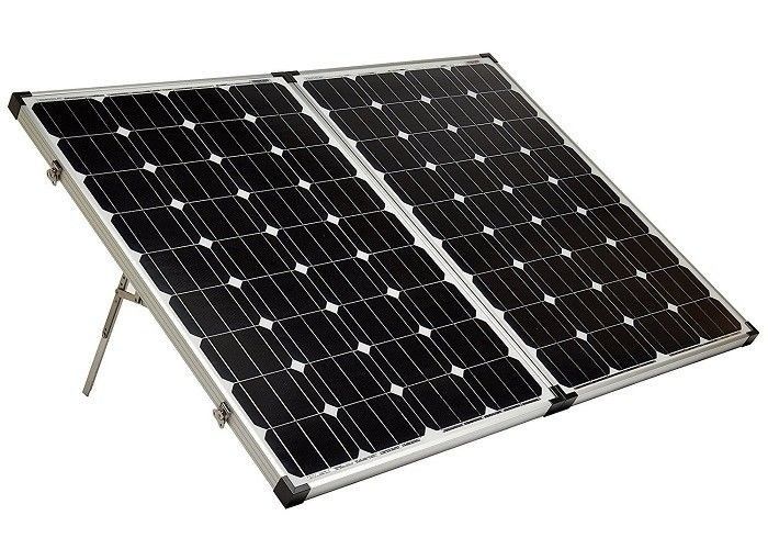 160w 17.46V Painel solar dobrável Camping Painéis solares de alta potência CE Para RV