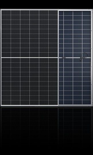 390 Watt 30.41V painéis solares bifaciais 390W Mono Perc painel bifacial 108 células